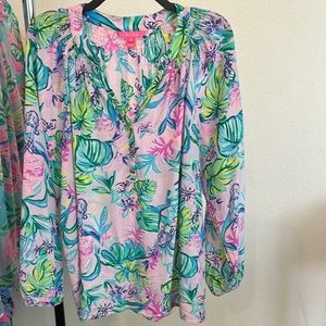 Lilly Pulitzer Elsa Silk Top